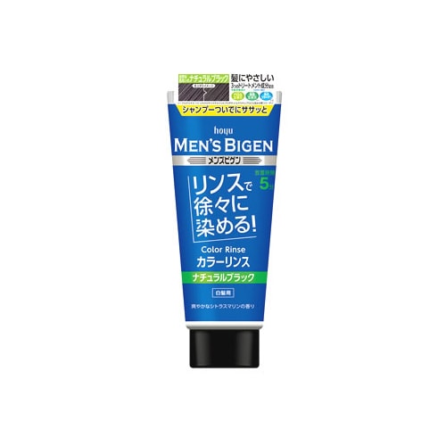 ホーユー　メンズビゲン　カラーリンス　ナチュラルブラック　(160g)