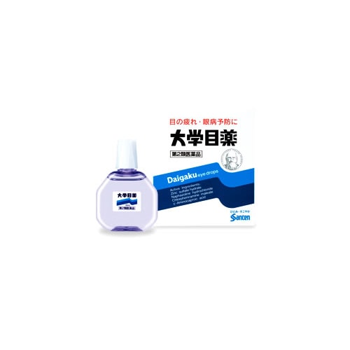 【第2類医薬品】参天製薬 大学目薬 (15mL) 目の疲れ・眼病予防に 【セルフメディケーション税制対象商品】