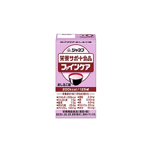キューピー　ジャネフ　K705　ファインケア　おしるこ味　(125mL)　介護食　栄養補給食　※軽減税率対象商品