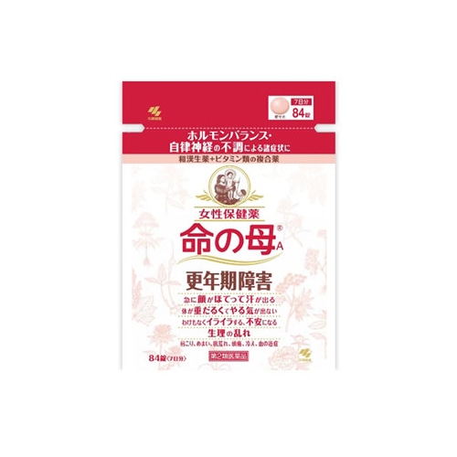 【第2類医薬品】小林製薬 女性保健薬 命の母A (84錠)