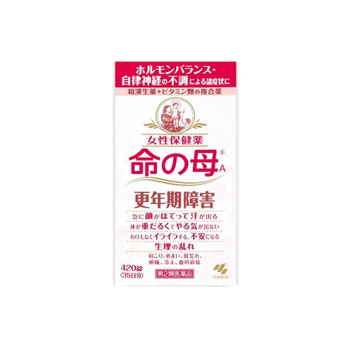 【第2類医薬品】小林製薬 女性保健薬 命の母A (420錠)