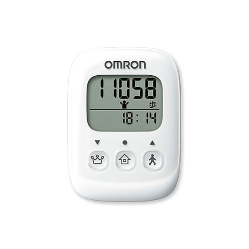 オムロン　歩数計　ホワイト　HJ-325-W　(1台)
