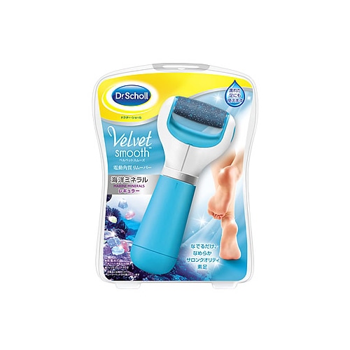 レキットベンキーザー　ドクターショール　ベルベットスムーズ　電動角質リムーバー　海洋ミネラル　(1個)