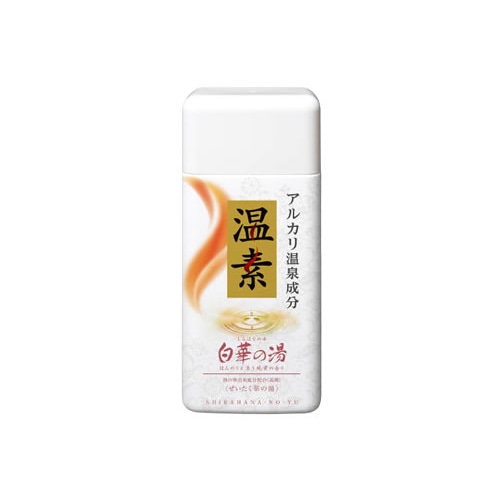 アース製薬 温素 白華の湯 ぜいたく華の湯 約15回分 (600g) 【医薬部外品】