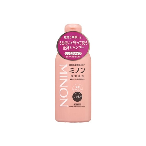 第一三共ヘルスケア ミノン 薬用 全身シャンプー しっとりタイプ (120mL) 【医薬部外品】