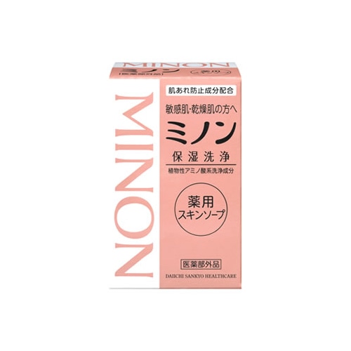 第一三共ヘルスケア　ミノン　保湿洗浄　薬用　スキンソープ　(80g)　【医薬部外品】