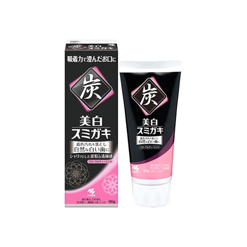 小林製薬 美白スミガキ フローラルティーミント (90g) 歯みがき