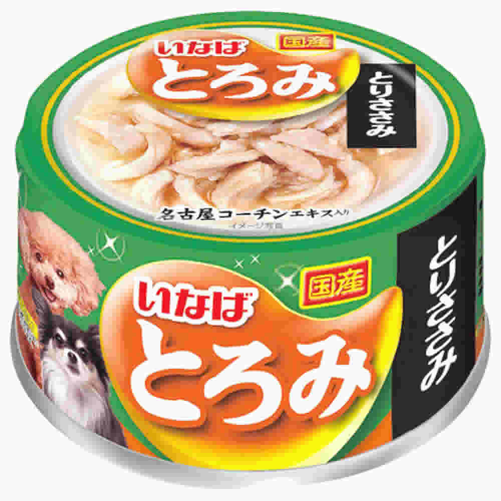 いなばペットフード　とろみ　とりささみ　D-72　(80g)　ドッグフード　ウェット　国産