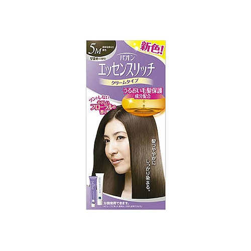 シュワルツコフヘンケル　パオン　エッセンスリッチ　クリームタイプ　5M　赤味を抑えた栗色　【医薬部外品】