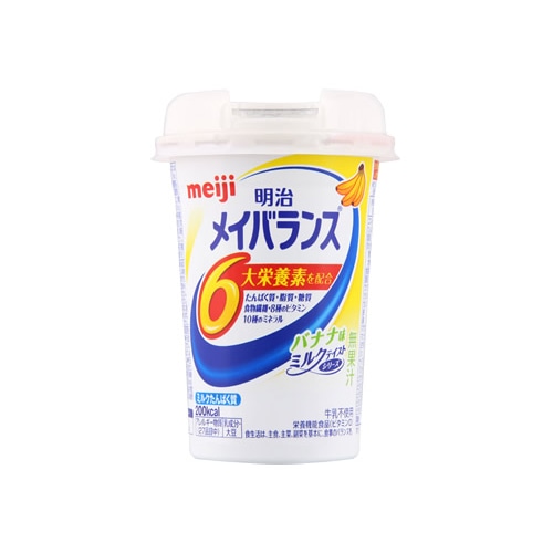 明治 メイバランス ミニカップ バナナ味 (125mL) Miniカップ 栄養機能食品　※軽減税率対象商品