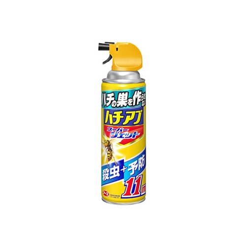 アース製薬　ハチの巣を作らせない　ハチアブスーパージェット　(455mL)