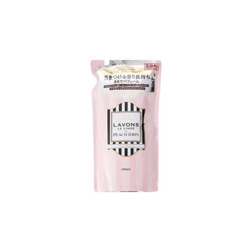 ラボン ルランジェ ラ・ボン for PEACH JOHN 柔軟剤 シークレットブロッサム つめかえ用 (480mL) 詰め替え用 ピーチジョン