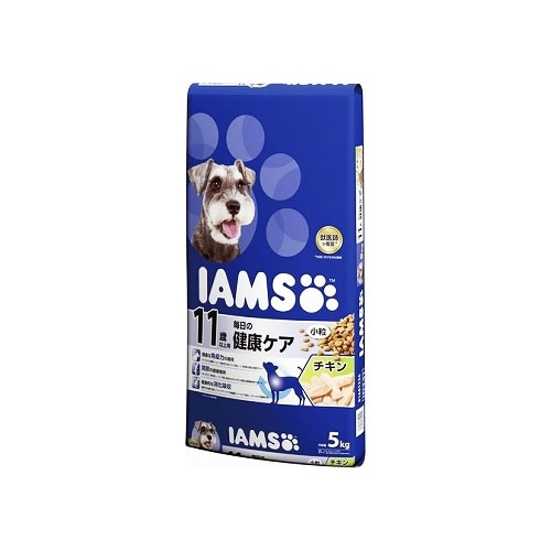マースジャパン　アイムス　11歳以上用　毎日の健康ケア　チキン　小粒　(5kg)　ドライ　ドッグフード