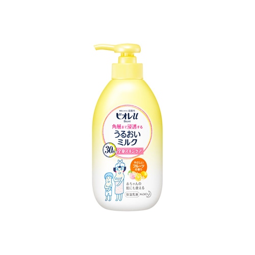 花王 ビオレu 角層まで浸透する うるおいミルク フルーツの香り (300mL) ボディ保湿ケア 保湿乳液