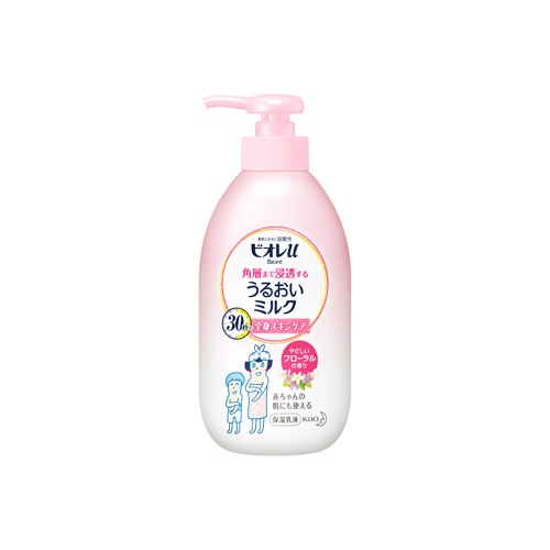 花王 ビオレu 角層まで浸透する うるおいミルク フローラルの香り (300mL) ボディ保湿ケア 保湿乳液