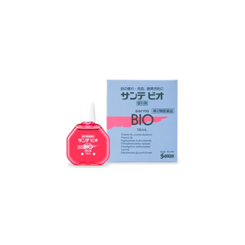 【第2類医薬品】参天製薬 サンテ ビオ BIO (15mL) 目の疲れ・充血、眼病予防に 【セルフメディケーション税制対象商品】