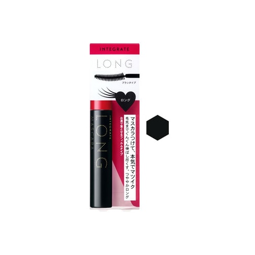資生堂 インテグレート マツイクガールズラッシュ お色気ロング BK999 (7g) マスカラ