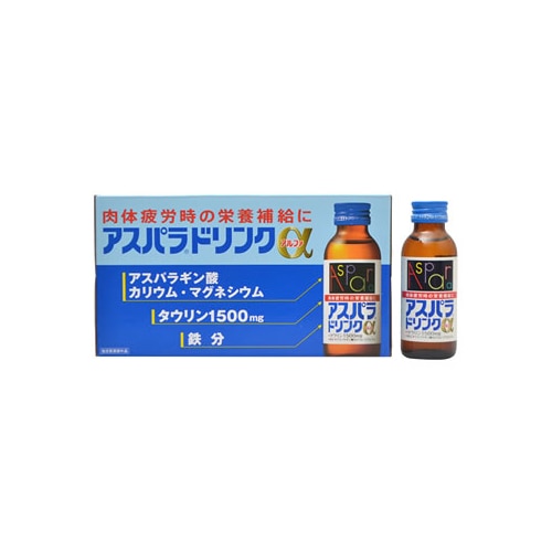 田辺三菱製薬　アスパラドリンクα　(100mL×10本)　【指定医薬部外品】