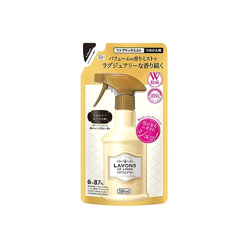 ラボン ルランジェ ラ・ボン ファブリックミスト シャイニームーンの香り つめかえ用 (320mL) 詰め替え用 衣類・布製品用
