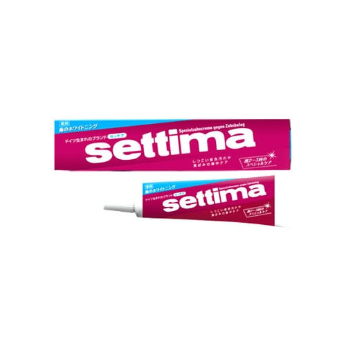 サンスター settima セッチマ はみがき スペシャル (40g) 美白歯磨き ホワイトニング