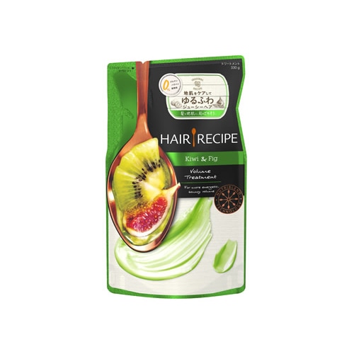 P&G ヘアレシピ キウイ エンパワー ボリュームレシピ トリートメント つめかえ用 (330g) 詰め替え用 【P&G】