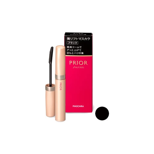 資生堂　プリオール　美リフトマスカラ　ブラック　(6g)