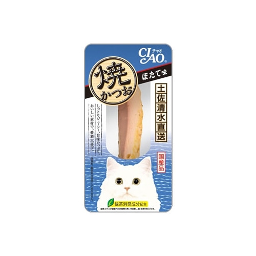 いなばペットフード　CIAO　チャオ　焼かつお　ほたて味　(1本)