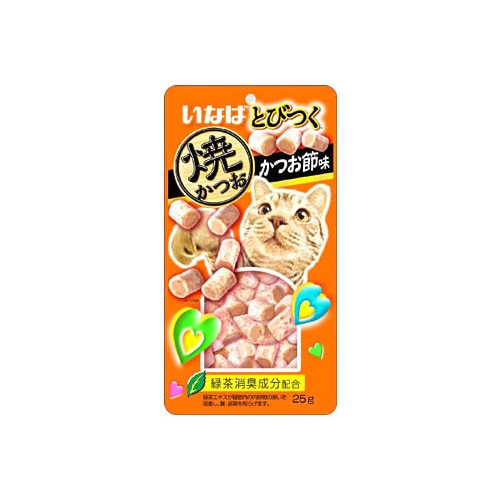 いなばペットフード とびつく 焼かつお かつお節味 (25g)