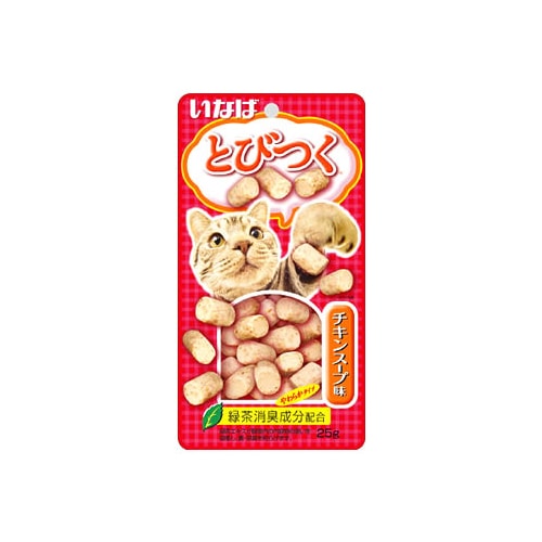 いなばペットフード とびつく チキンスープ味 (25g)