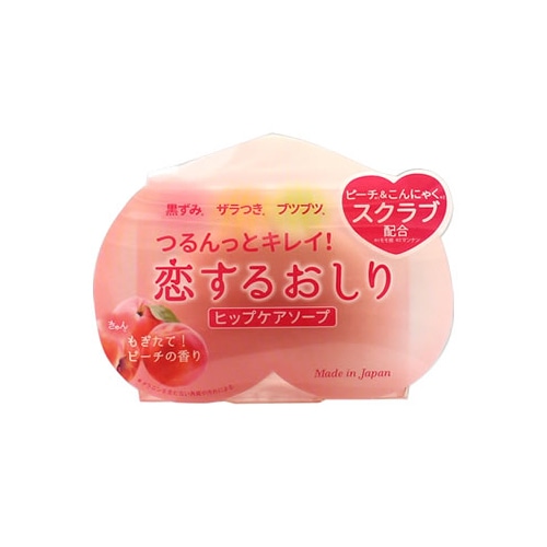 ペリカン石鹸 恋するおしり ヒップケアソープ (80g)