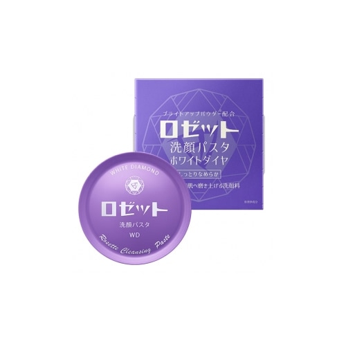 ロゼット 洗顔パスタ ホワイトダイヤ (90g) 洗顔フォーム クリーム状洗顔料