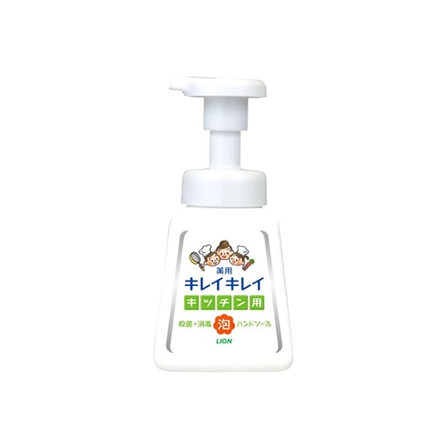 ライオン キレイキレイ 薬用キッチン 泡ハンドソープ 本体 (230mL) 【医薬部外品】
