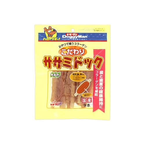 ドギーマン こだわりササミドッグ (9本) ドッグフード 全犬種用スナック