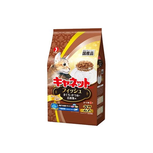 ペットライン キャネットチップ フィッシュ (2.7kg) キャットフード