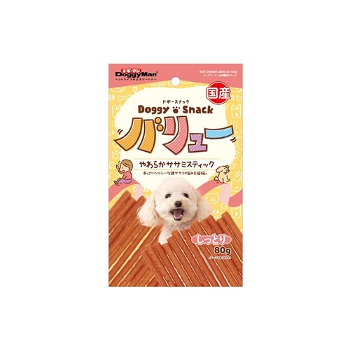 ドギーマン ドギースナックバリュー やわらかササミスティック (80g) ドッグフード 全犬種用スナック