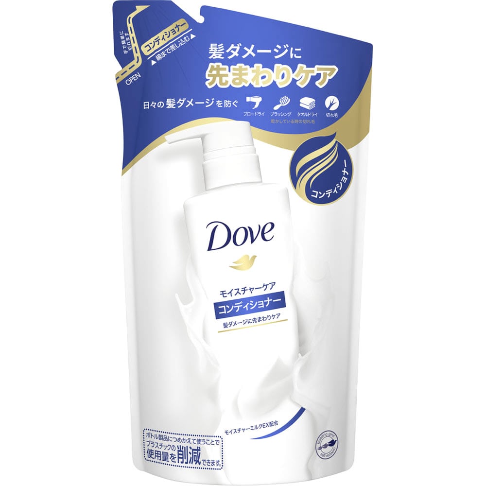 ★セール★ ユニリーバ Dove ダヴ モイスチャーケア コンディショナー つめかえ用 (350g) 詰め替え用