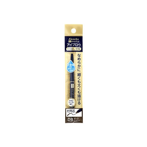 カネボウ　メディア　アイブロウペンシルAA　だ円　DB　ダークブラウン　(1個)