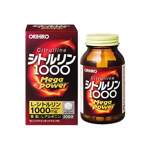 オリヒロ　シトルリン　Mega Power　1000　(240粒)　※軽減税率対象商品