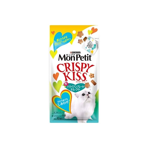ネスレ ピュリナ モンプチ クリスピーキッス ハワイアンプレートセレクト (3g×10袋) キャットフード