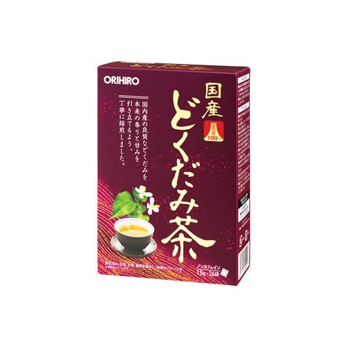 オリヒロ 国産 どくだみ茶 100% (1.5g×26袋) 健康茶 ※軽減税率対象商品