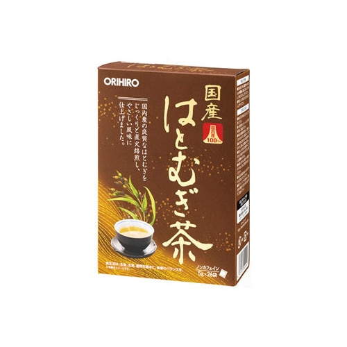 オリヒロ 国産 はとむぎ茶 100% (5.0g×26袋) 健康茶 ※軽減税率対象商品