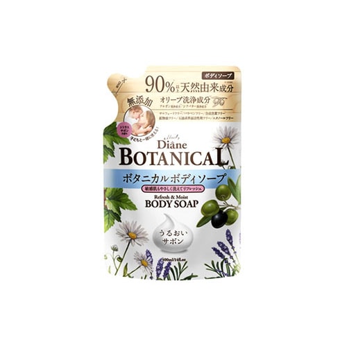 ダイアン モイストダイアン ボタニカル リフレッシュ&モイスト ボディソープ シトラスサボンの香り つめかえ用 (400mL) 詰め替え用