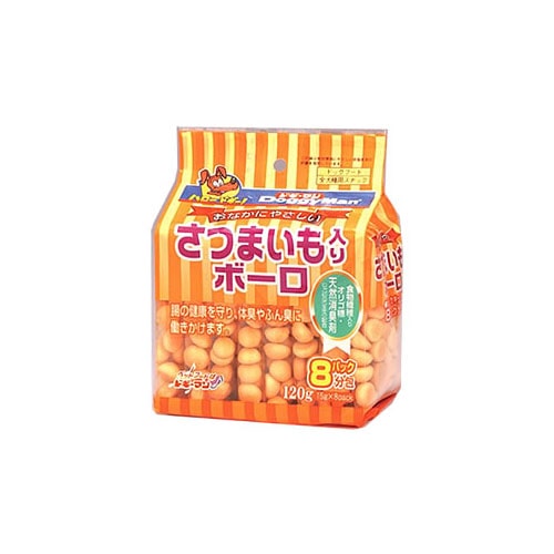 ドギーマン さつまいも入りボーロ (15g×8袋) ドッグフード 犬用おやつ