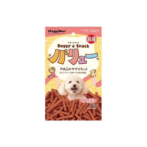 ドギーマン ドギースナック バリュー やわらかササミカット (80g) ドッグフード 犬用おやつ