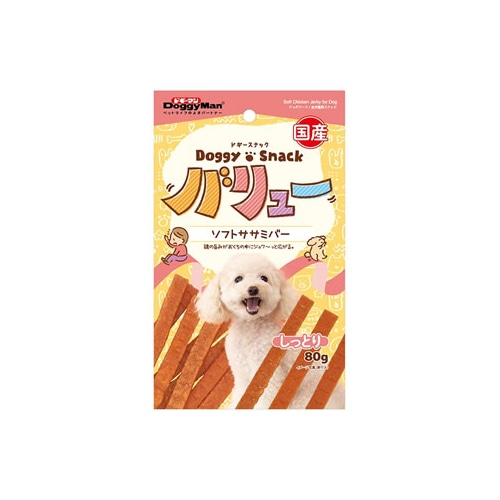 ドギーマン ドギースナック バリュー ソフトササミバー (80g) ドッグフード 犬用おやつ