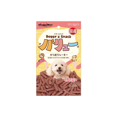 ドギーマン ドギースナック バリュー かつおジャーキー (80g) ドッグフード スナック