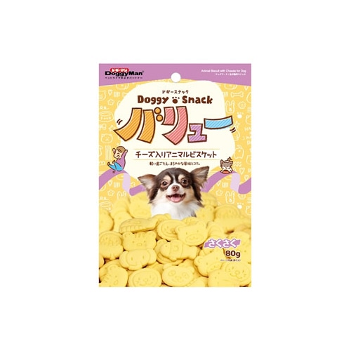 ドギーマン ドギースナック バリュー チーズ入りアニマルビスケット (80g) ドッグフード スナック