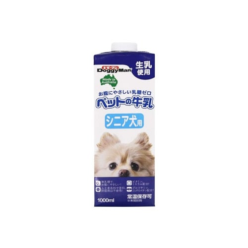 ドギーマン ペットの牛乳 シニア犬用 (1000mL) ドッグフード 犬用ミルク