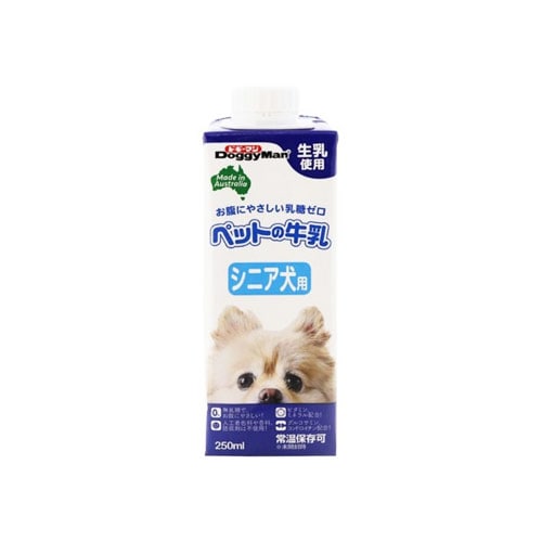 ドギーマン ペットの牛乳 シニア犬用 (250mL) ドッグフード 犬用ミルク
