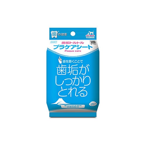 トーラス 歯垢トルトル プラケアシート 愛犬・愛猫用 (30枚) 歯磨きシート